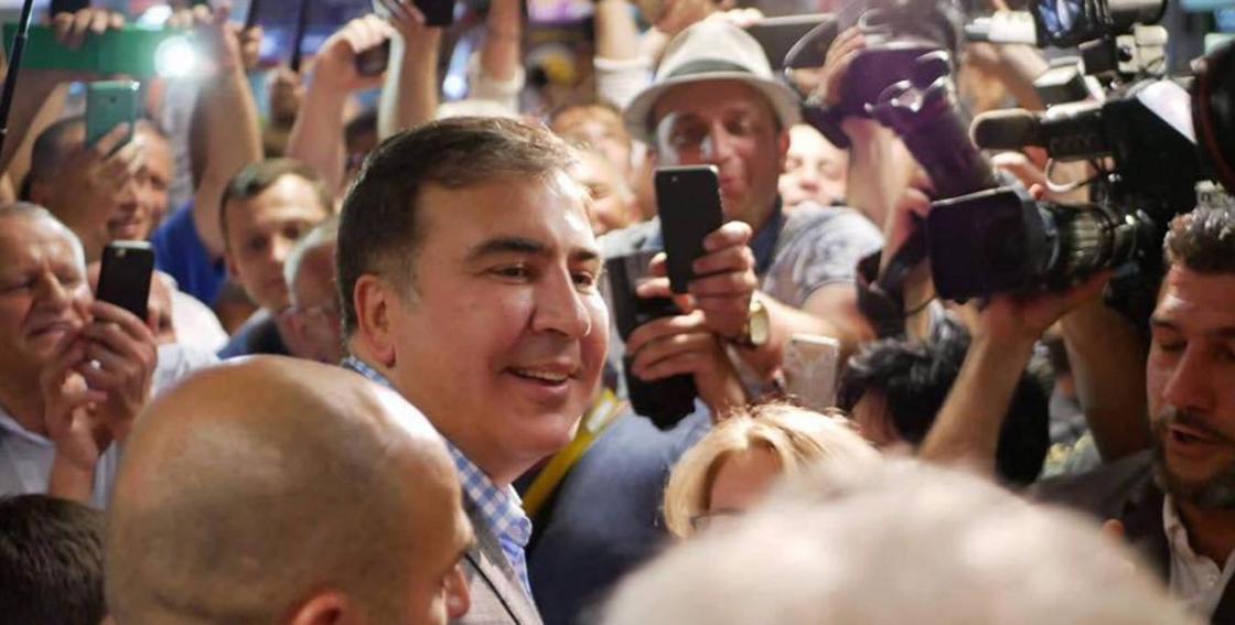 Партию Саакашвили не пустили на выборы в народные депутаты Украины