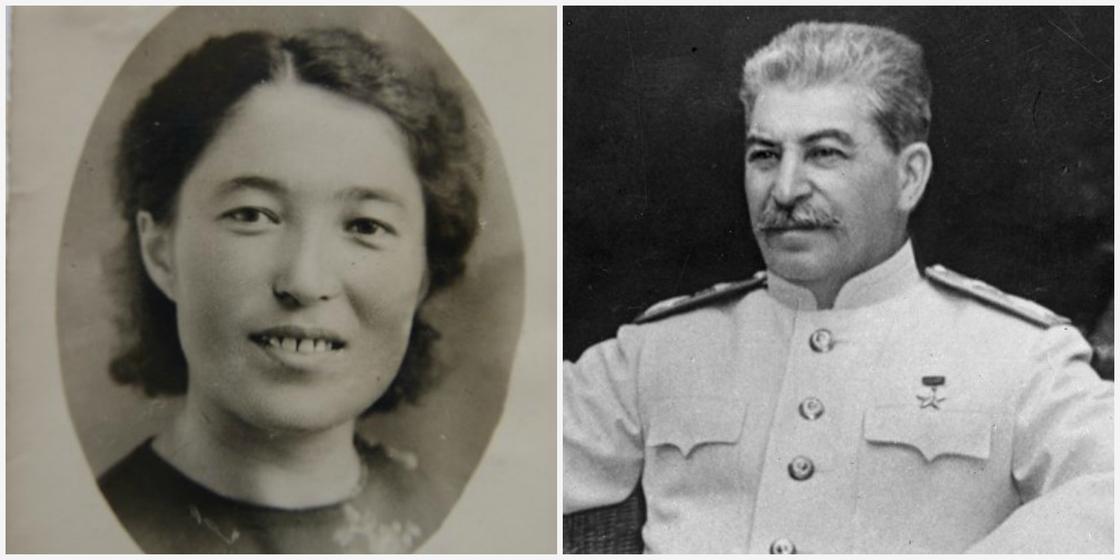 Стала известна история казахской девушки, поставившей ультиматум самому Сталину