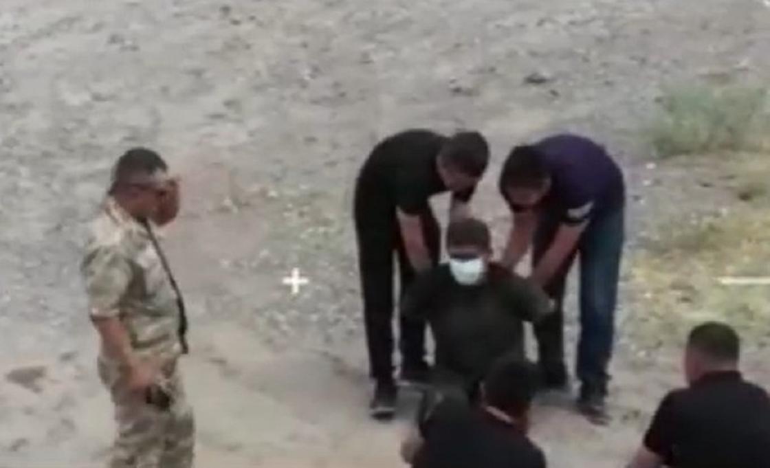 Видео задержания нарушителя госграницы показали в КНБ