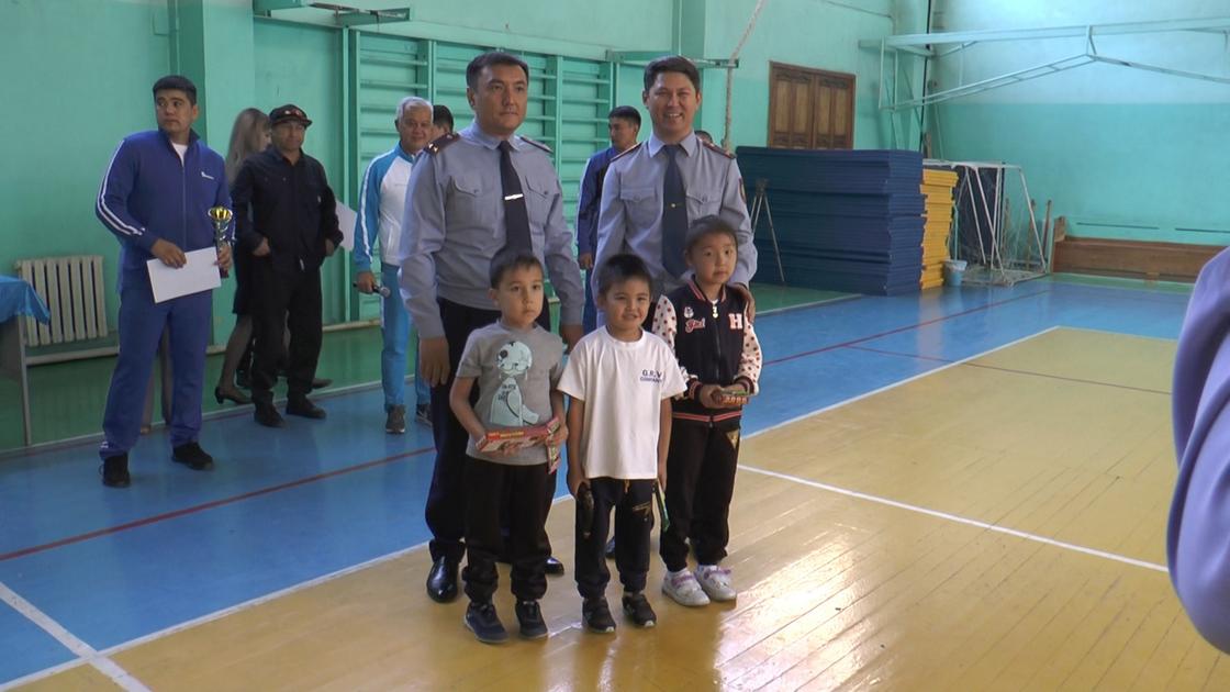 Семейная эстафета состоялась в полиции Алматы