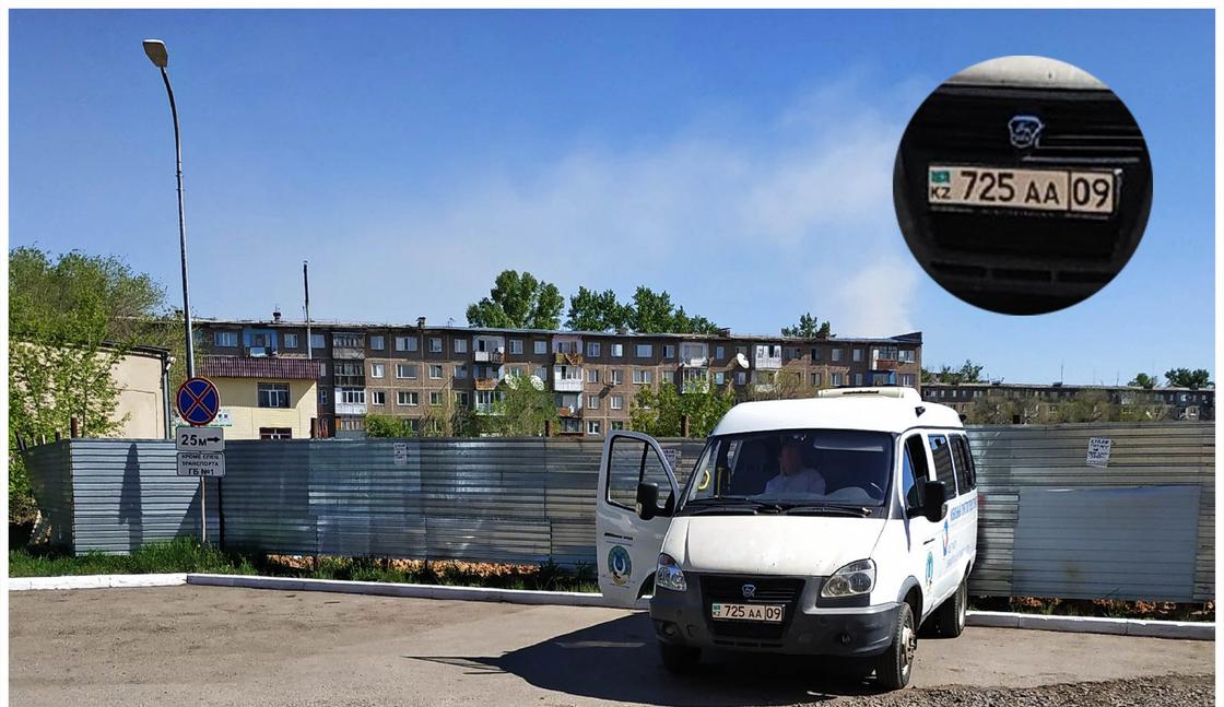 Поставившего авто под запрещающим знаком чиновника наказал аким Карагандинской области