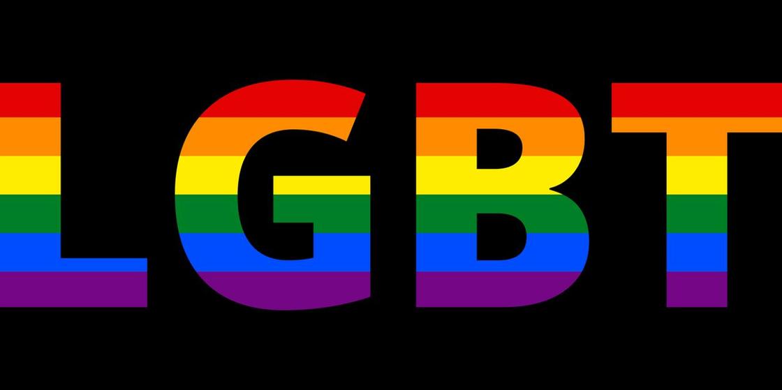 Буквы ЛГБТ