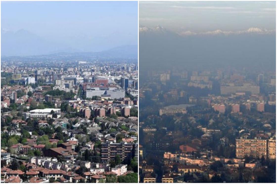 Голубое небо, чистая вода: как выглядели крупные города до и после пандемии