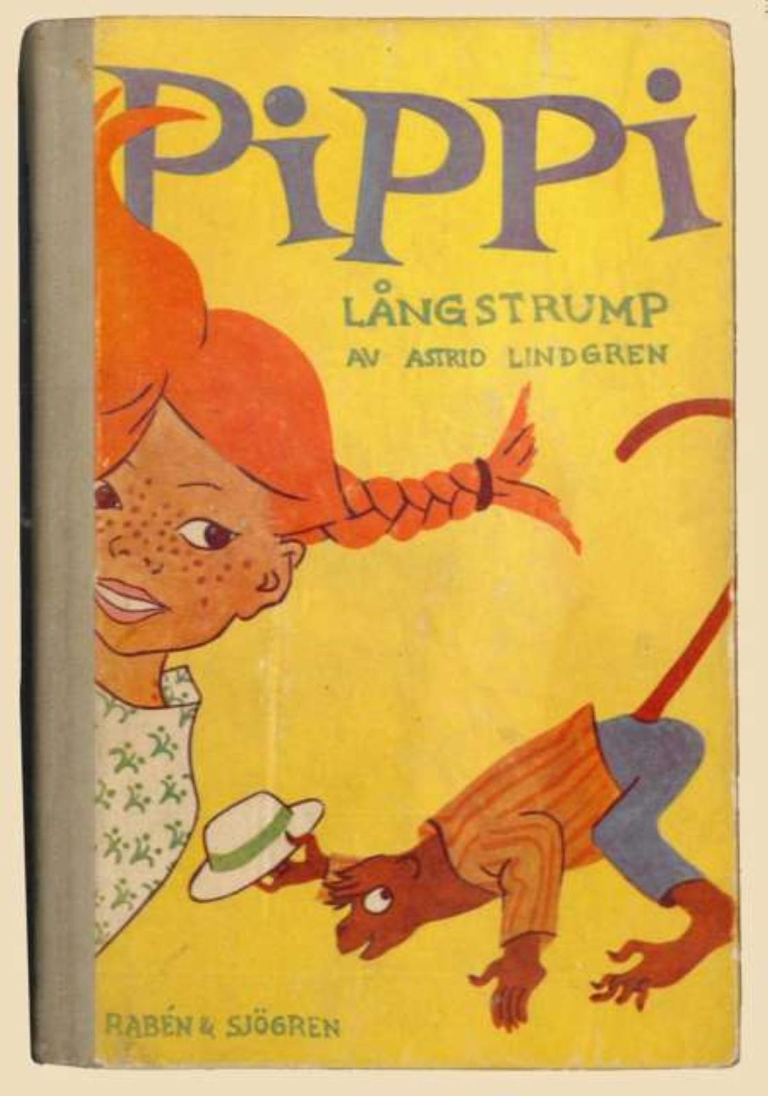 Обложка книги Астрид Линдгрен «Пеппи Длинныйчулок»