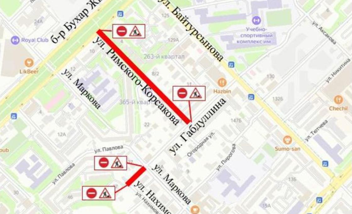 Участки перекрытия дорог Участки перекрытия дорог