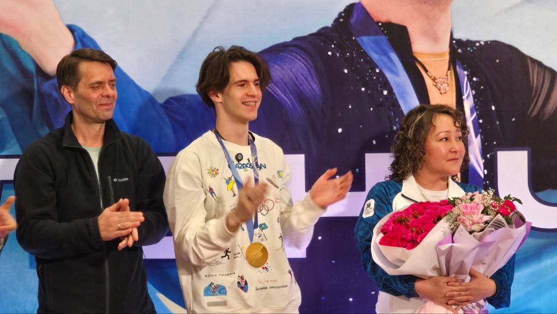 Встреча Михаила Шайдорова в аэропорту Алматы