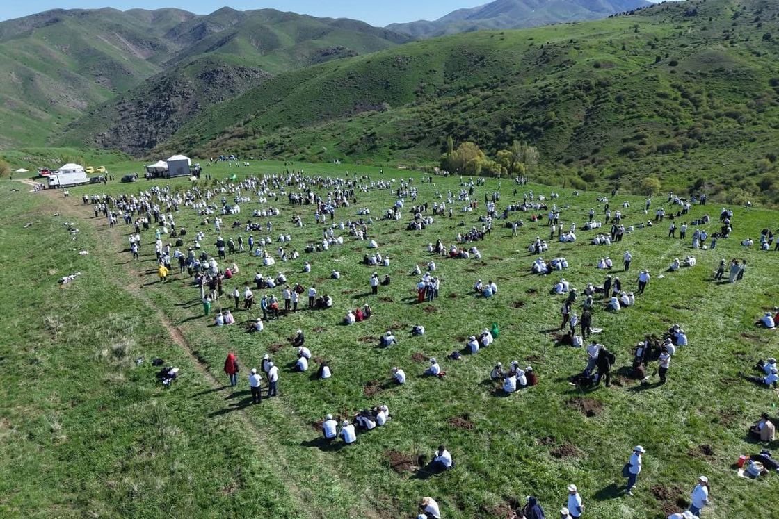 Акция "Таза Қазақстан" в Туркестанской области