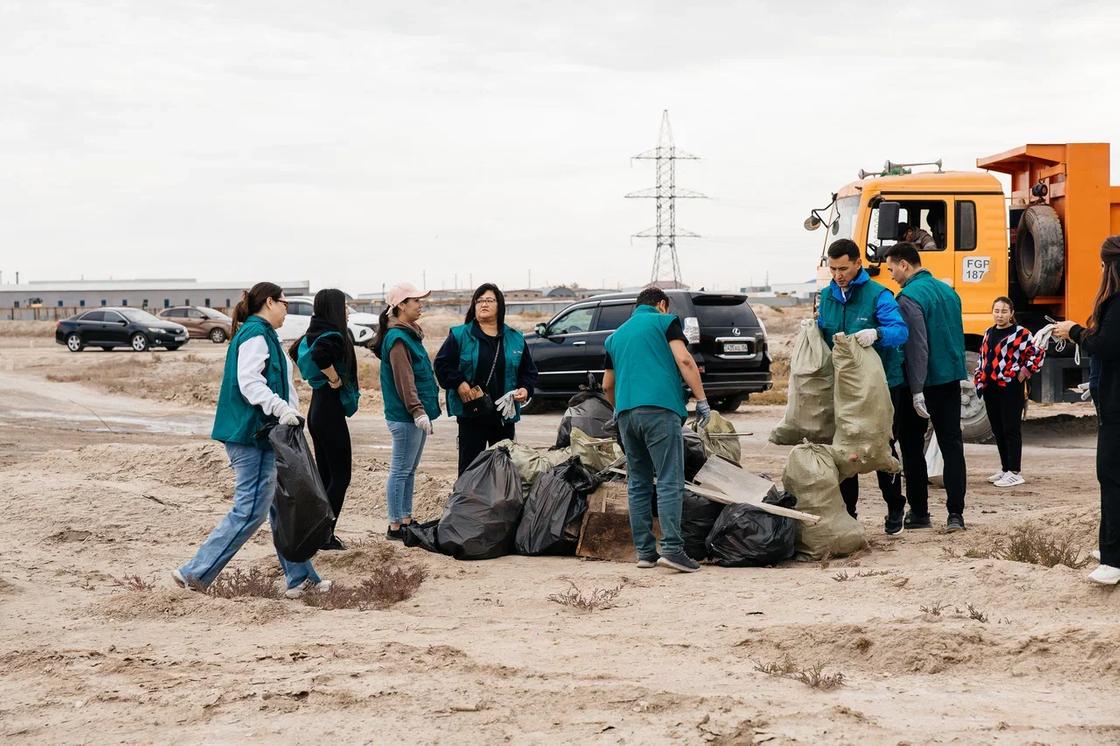 Уборка мусора