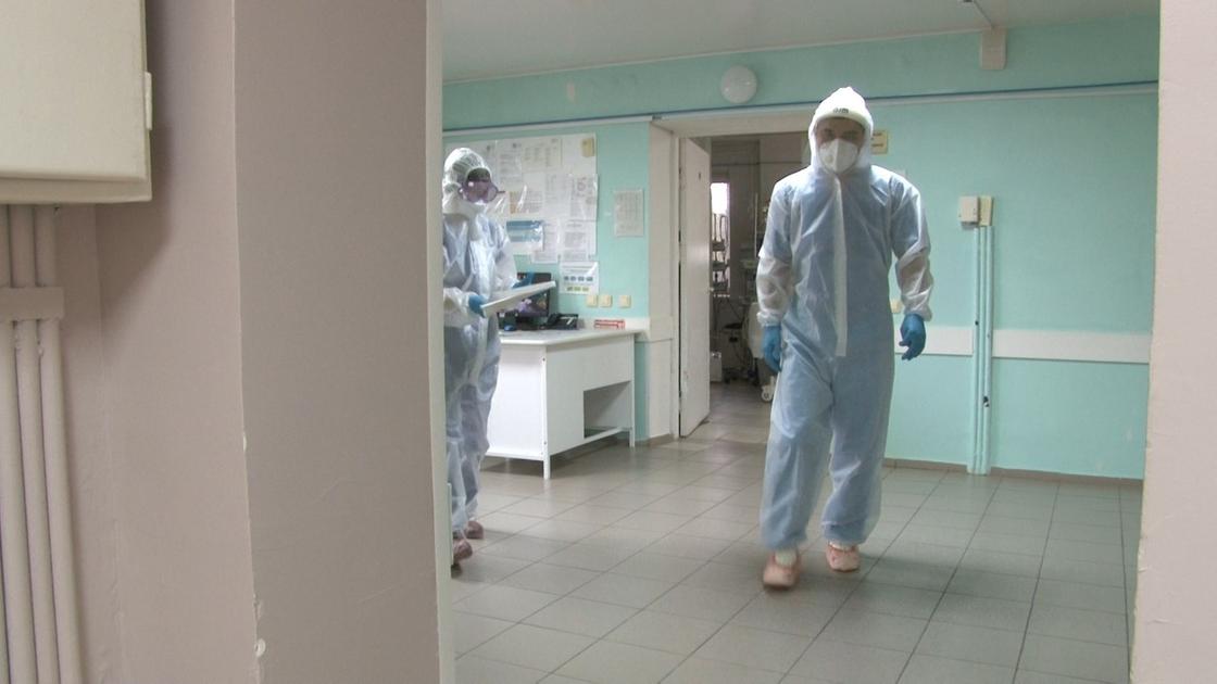 Ковидный госпиталь в Павлодаре