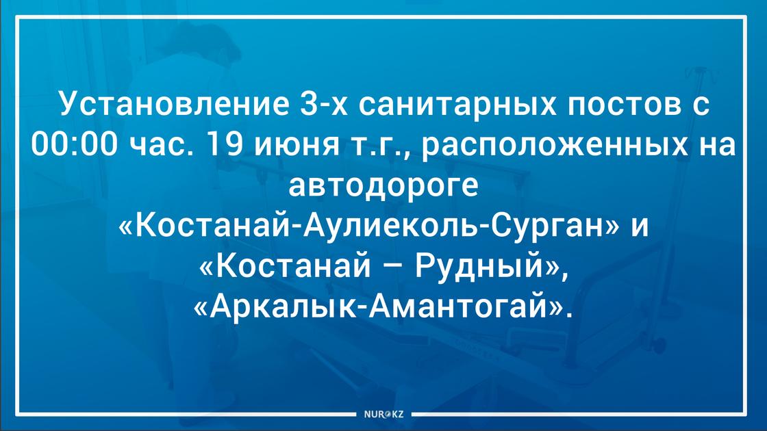 Карантин ужесточили в Костанайской области Карантин ужесточили в Костанайской области