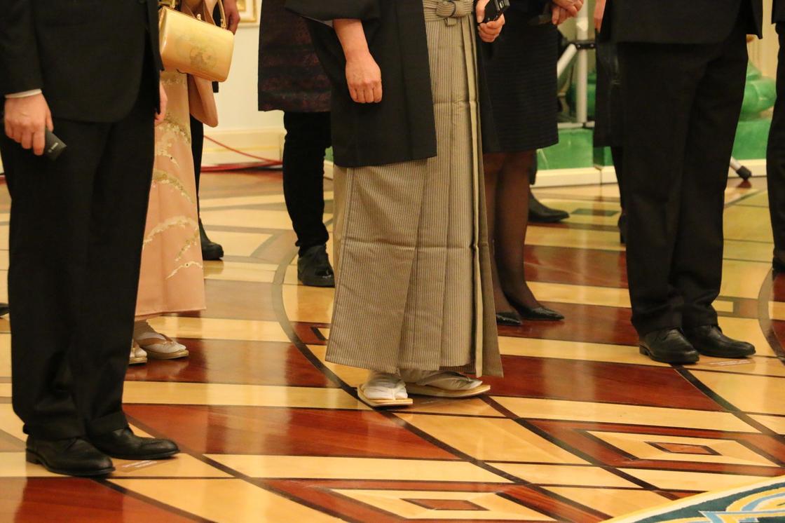 В кимоно и хакама в Акорду: посол Японии поговорил с Назарбаевым по-казахски (фото)