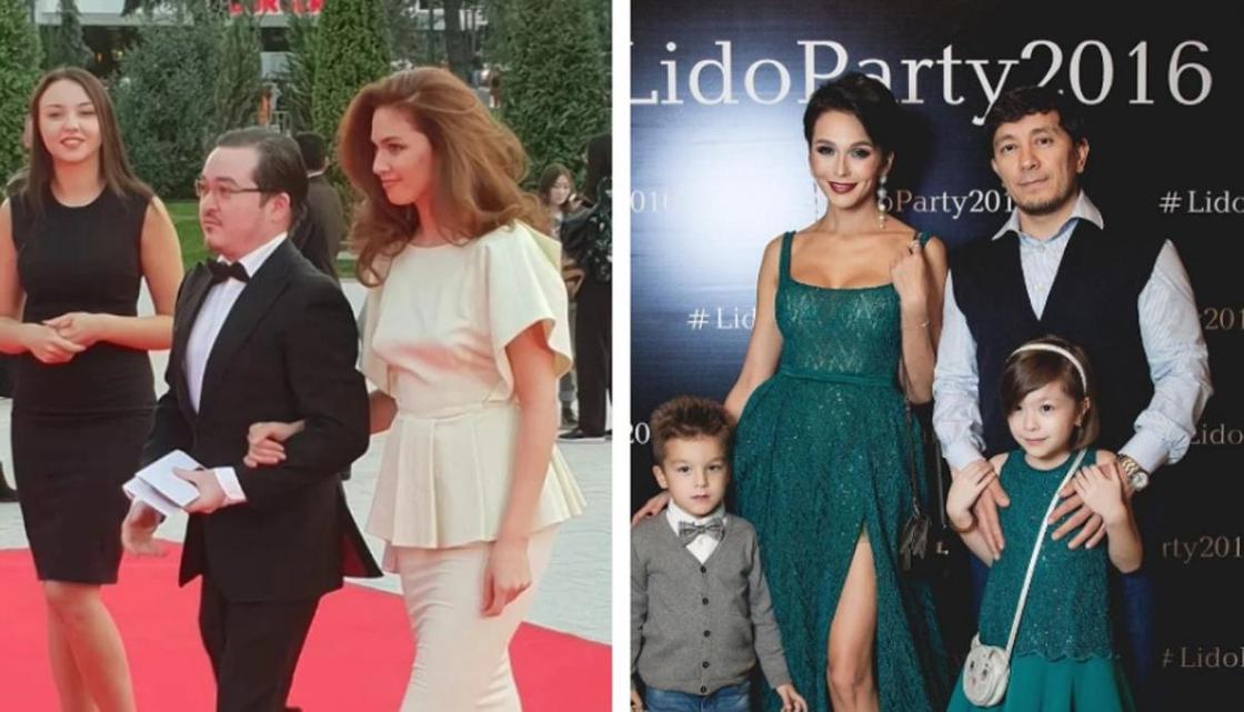 Альмира Турсын с мужем и Лидо с семьей. Фото: Instagram