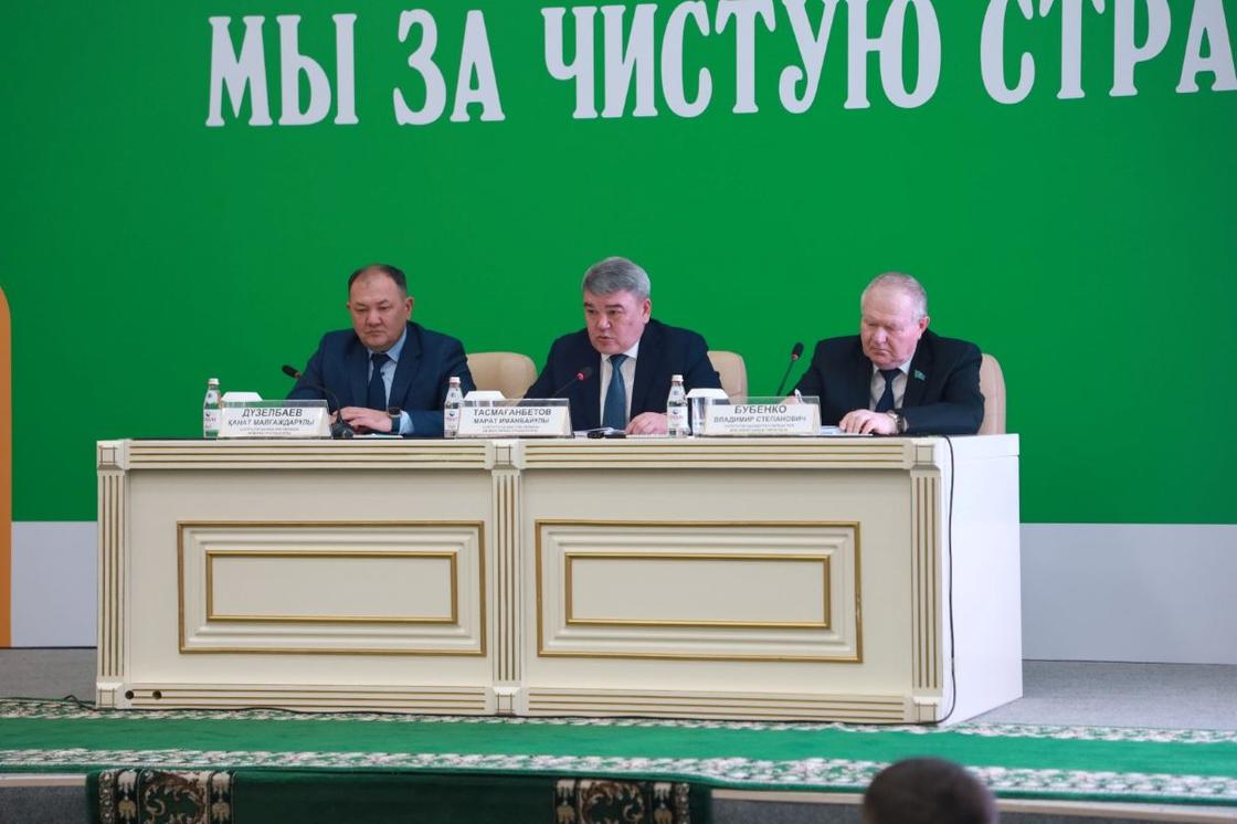 Встреча по вопросам благоустройства в СКО в рамках программы "Таза Қазақстан" Встреча по вопросам благоустройства в СКО в рамках программы "Таза Қазақстан"