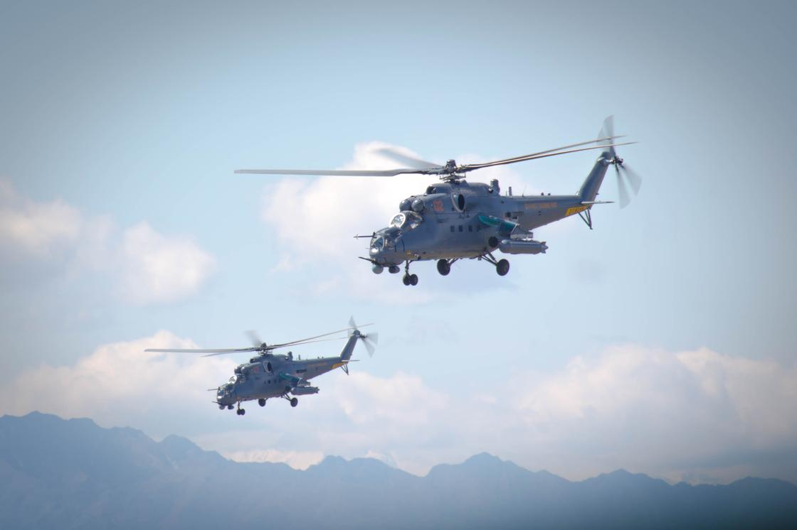 На учении «Айбалта-2019» проведены мероприятия по перегруппировке подразделений армейской авиации