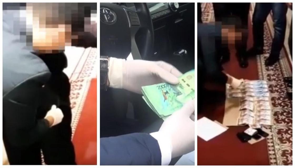 Появилось видео задержания подозреваемого во взяточничестве замакима из Карагандинской области Появилось видео задержания подозреваемого во взяточничестве замакима из Карагандинской области