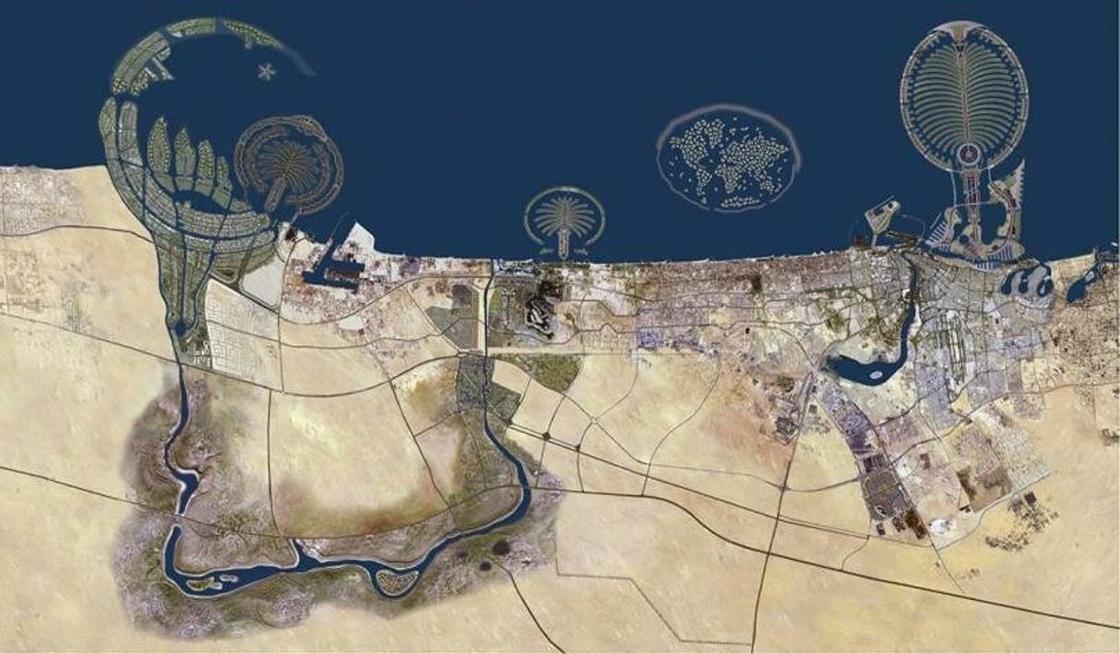 Пальмовые острова в Дубае – чудо, созданное человеком