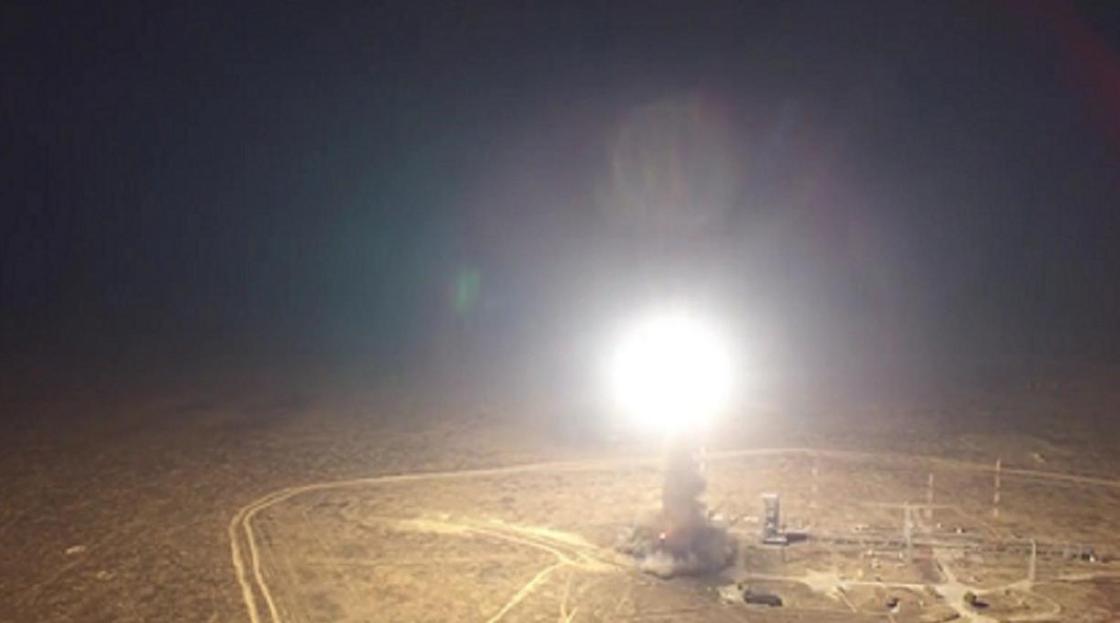 Россия запустила ракету «Тополь» по цели в Казахстане (фото, видео)