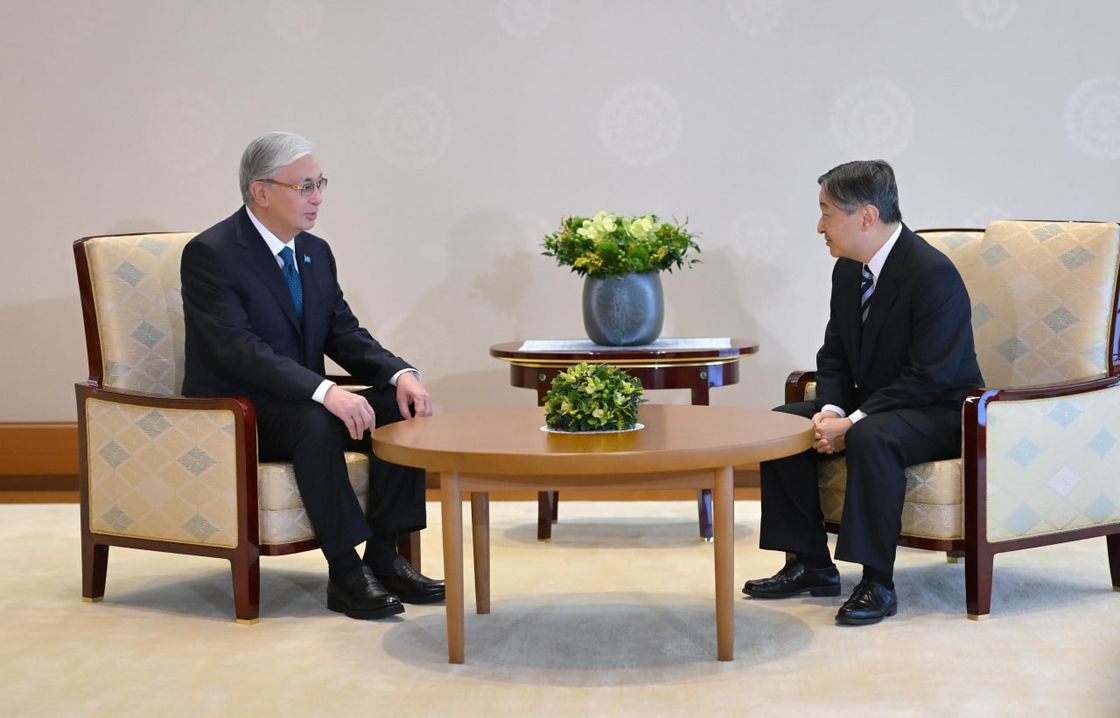 Касым-Жомарт Токаев и император Нарухито