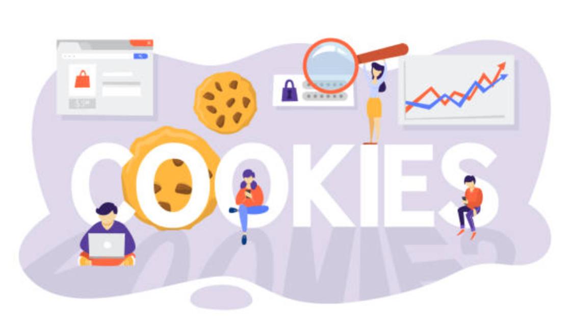 Выход в интернет, надпись «Cookies»