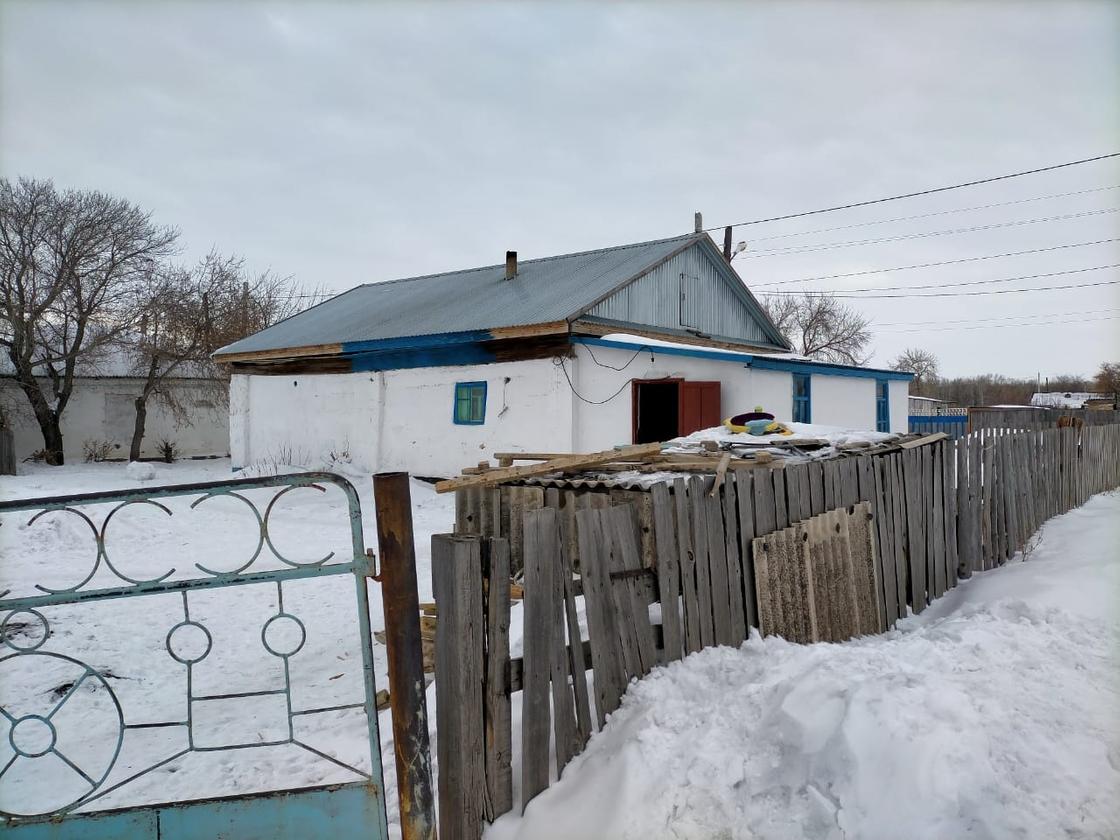 Дом семьи в Павлодарской области