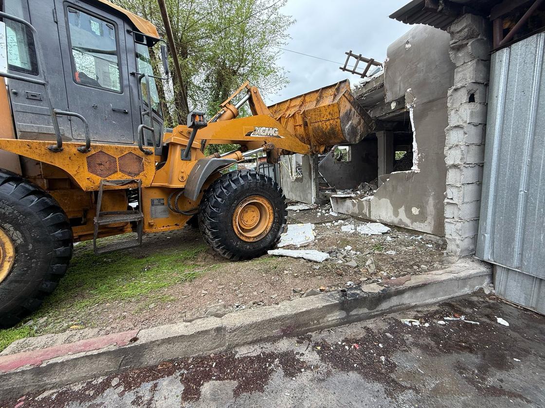 Снос объекта в Алматы Снос объекта в Алматы