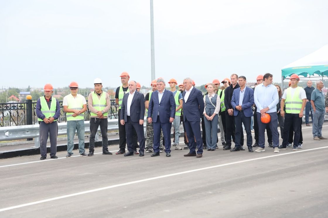 Открытие нового путепровода