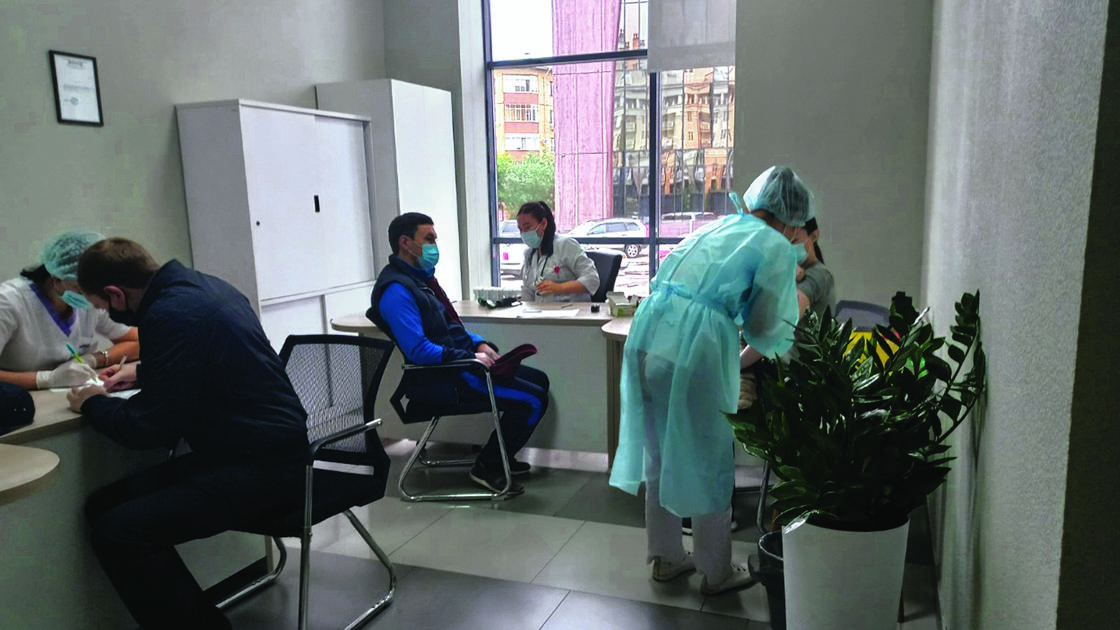 Вакцинация в офисе Beeline в г. Алматы