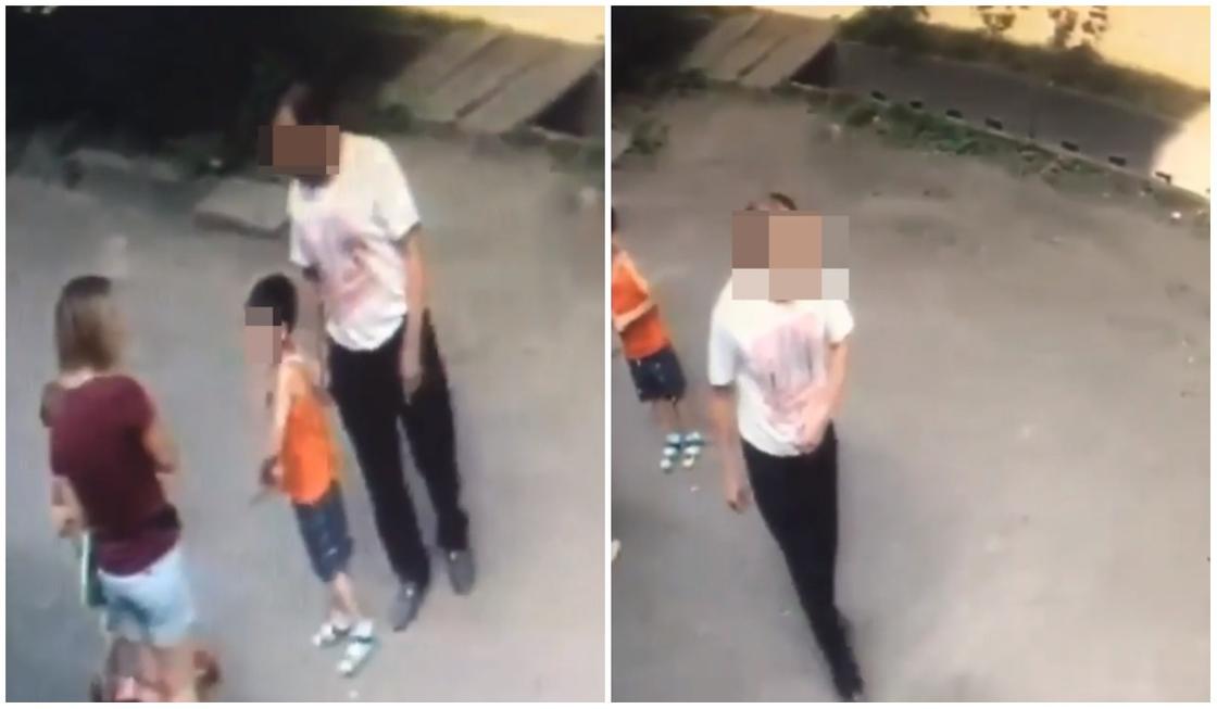 Мужчина пытался увести ребенка с детской площадки в Алматы