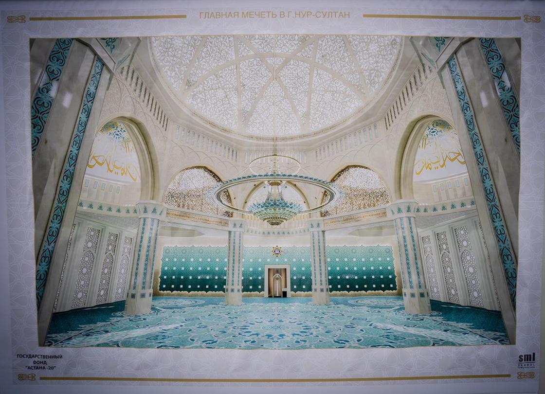 Крупнейшая мечеть в Центральной Азии строится в Нур-Султане (фото)