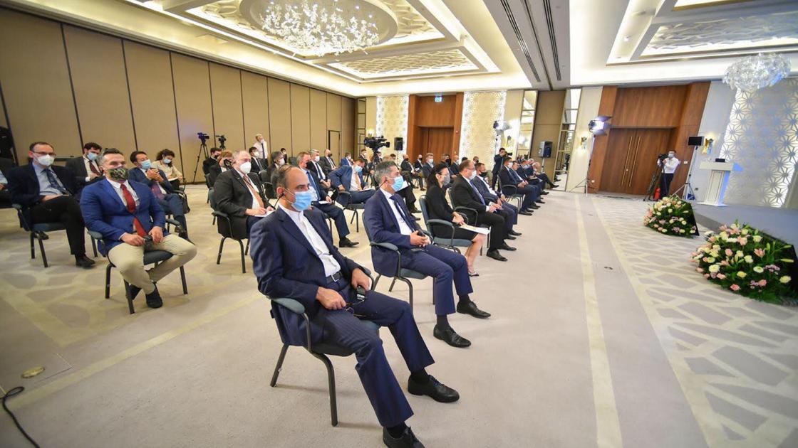 Встреча Маулена Ашимбаева с главами дипломатического корпуса