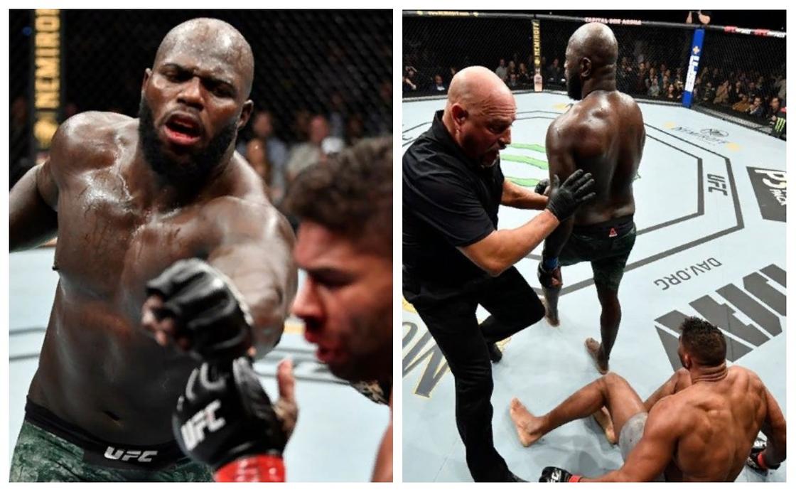 UFC жұлдызы жекпе-жек барысында жарты ернінен айырылды UFC жұлдызы жекпе-жек барысында жарты ернінен айырылды