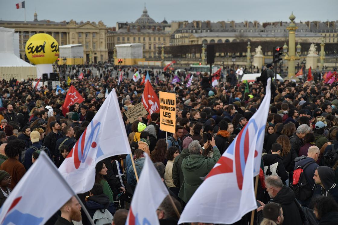 Митинги во Франции