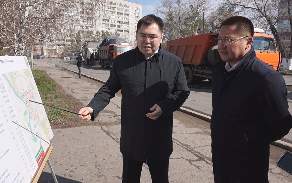 Асаин Байханов и Хасар Хабылбеков