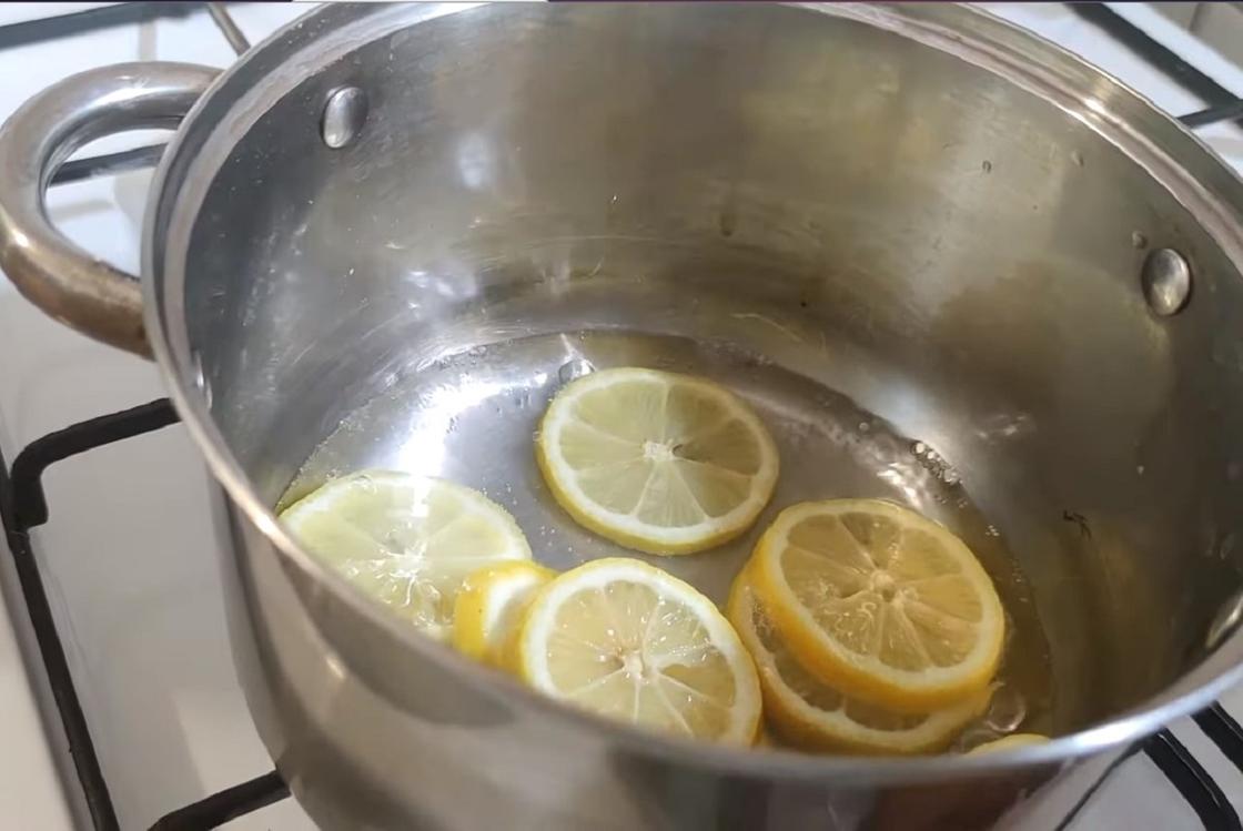 Бланшировка лимонов
