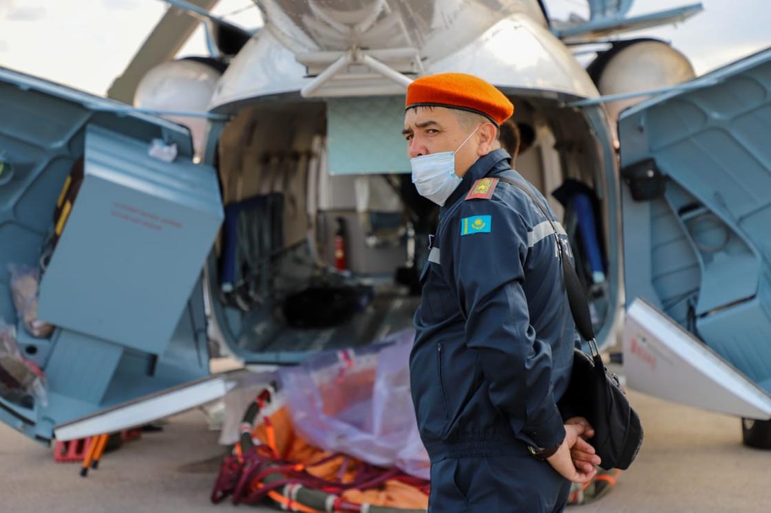 Казахстанские спасатели