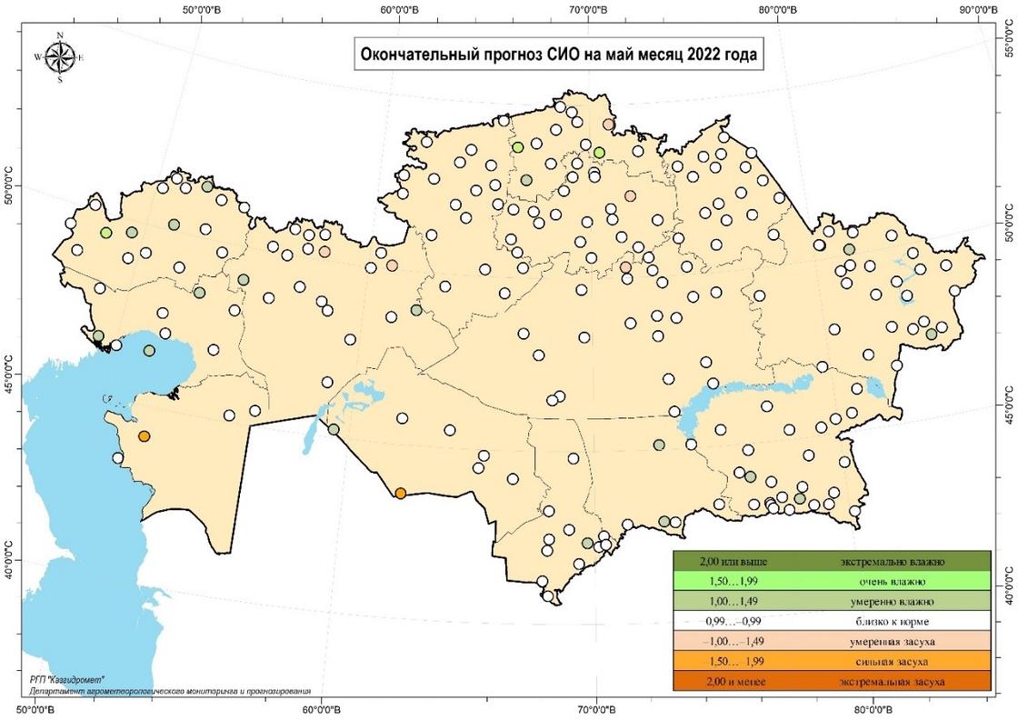 Засуха в Казахстане