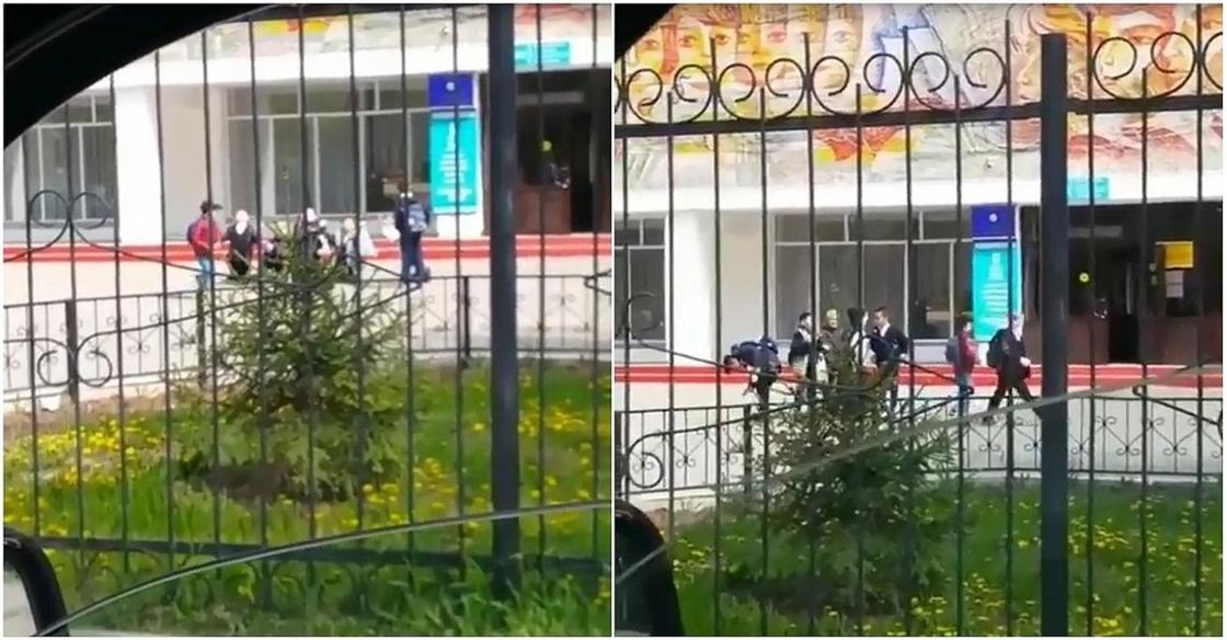 «Наконец-то»: упавшие на колени возле школы ученики умилили казнет (видео) «Наконец-то»: упавшие на колени возле школы ученики умилили казнет (видео)