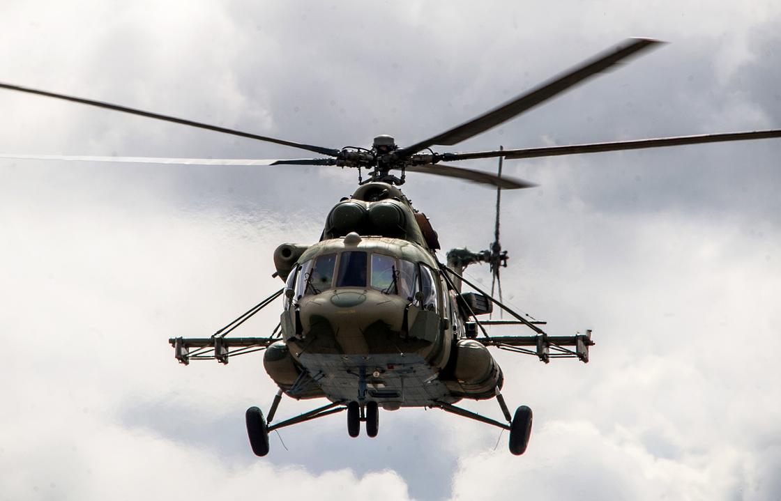 Вертолет упал в Кызылординской области: есть погибшие