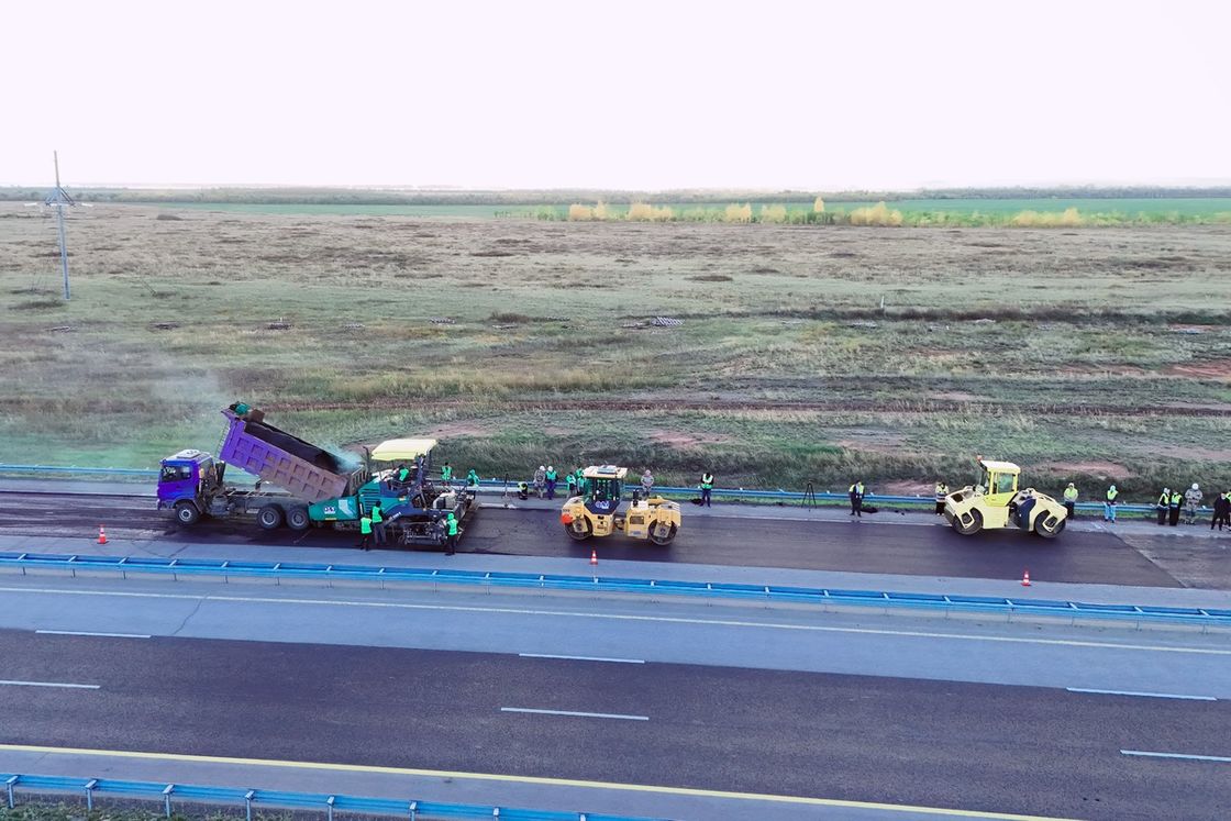 Ремонт дороги