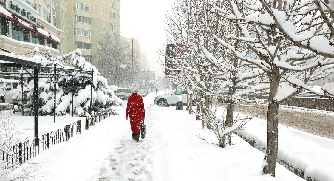 Прогноз погоды на декабрь в Казахстане