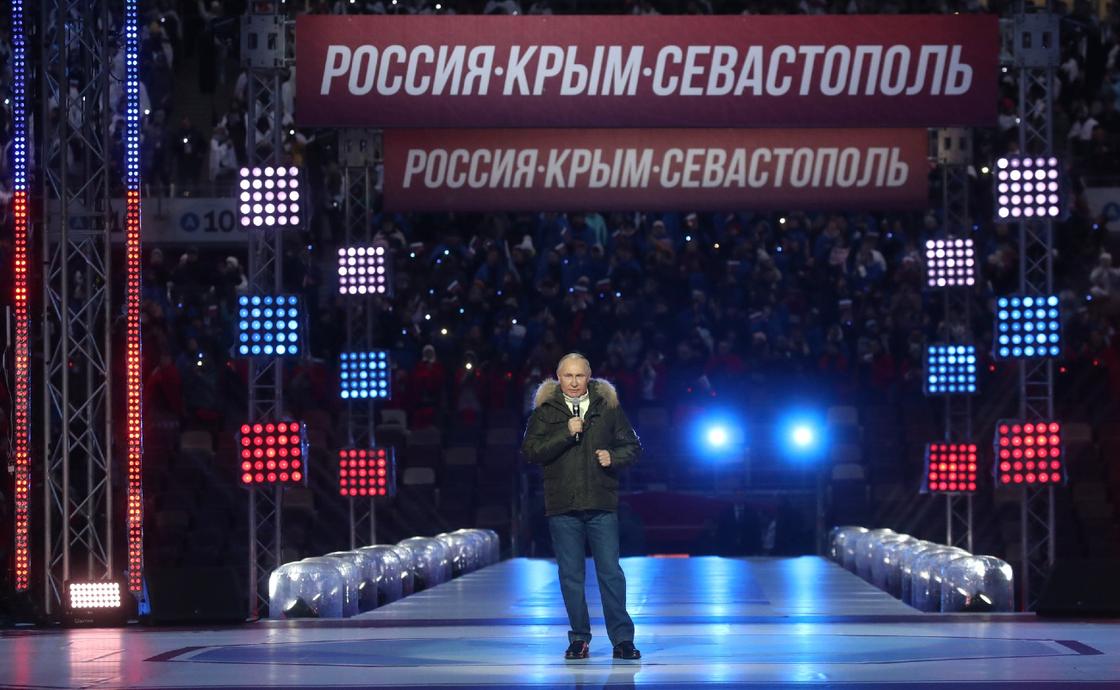 Концерт в честь годовщины воссоединения Крыма с Россией