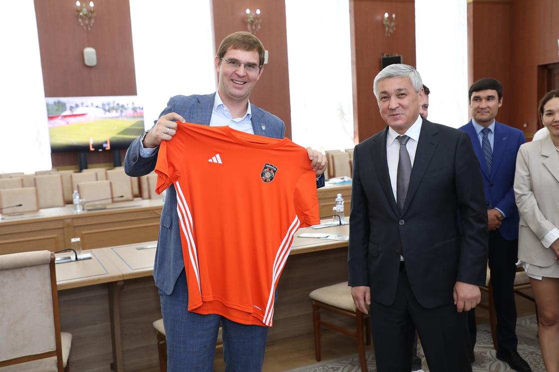 Тимур Турлов и Ермаганбет Булекпаев