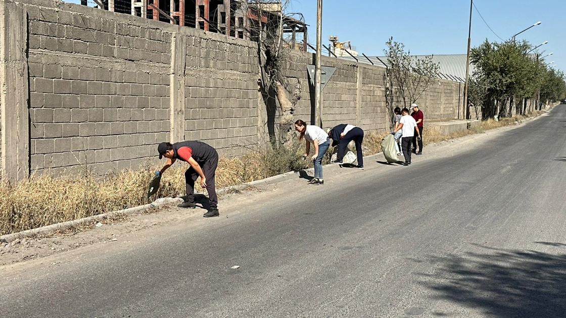 Участники экомероприятия