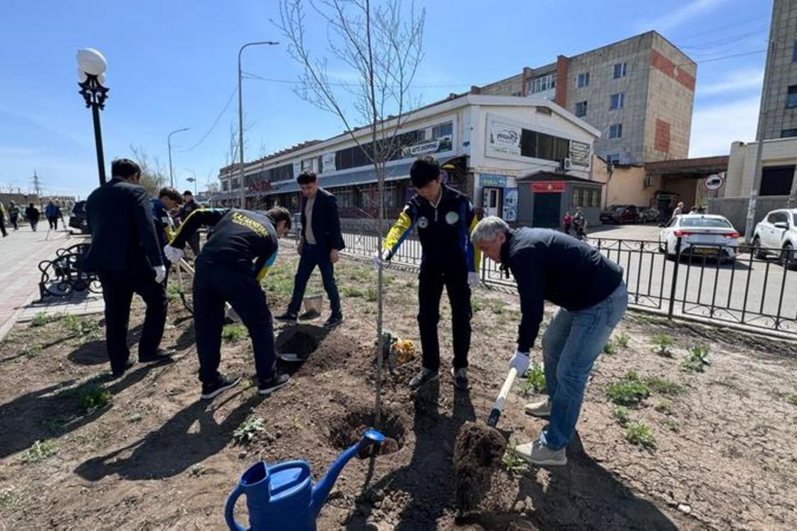 Акция "Таза Қазақстан" в Карагандинской области Акция "Таза Қазақстан" в Карагандинской области