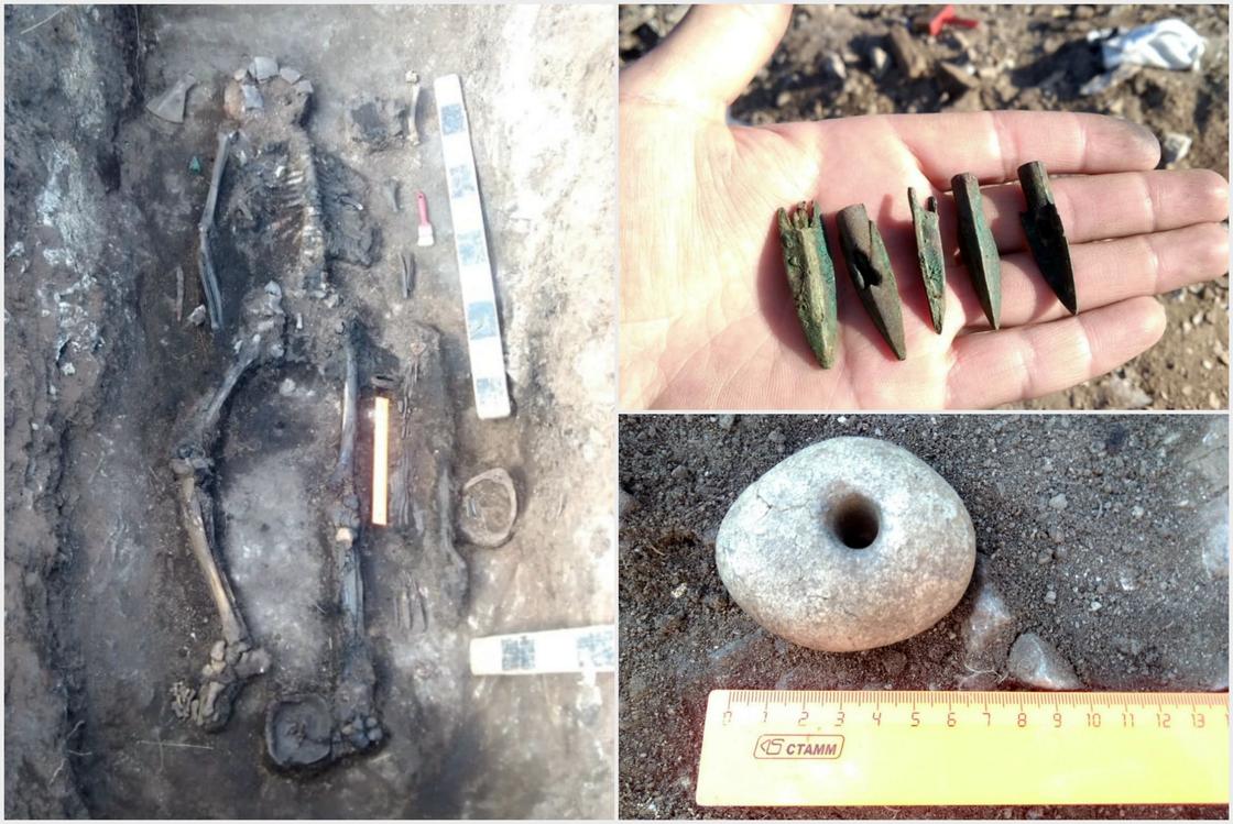 Останки сакской женщины-воина обнаружили в Акмолинской области (фото)
