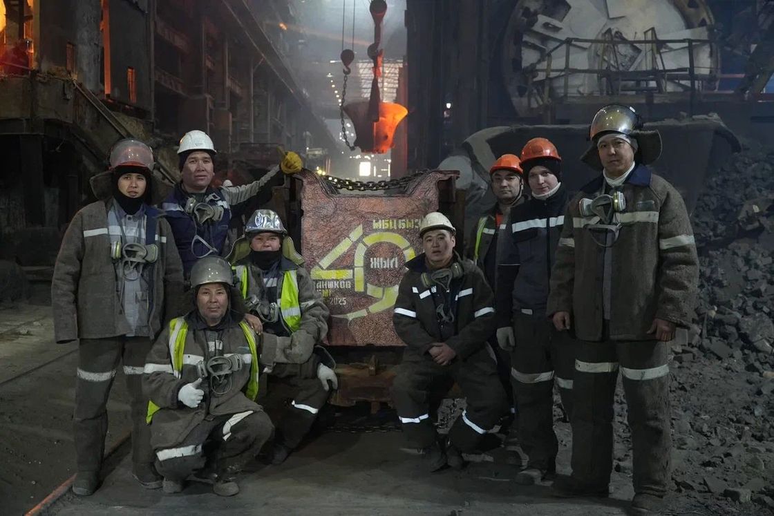 Зауыттың жұмыскерлері