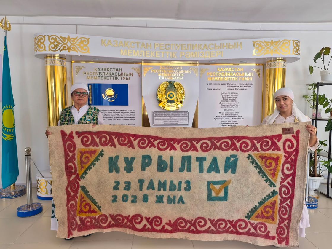 Мангистауская мастерица на выборах