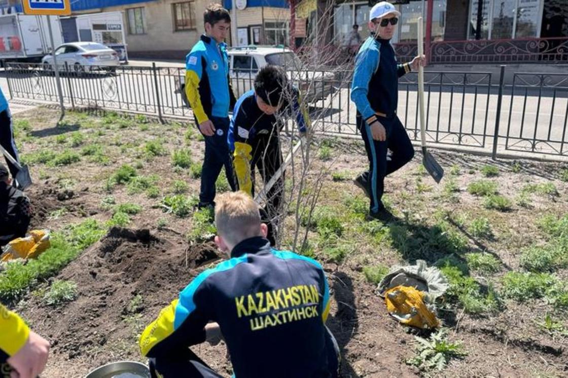 Акция "Таза Қазақстан" в Карагандинской области Акция "Таза Қазақстан" в Карагандинской области
