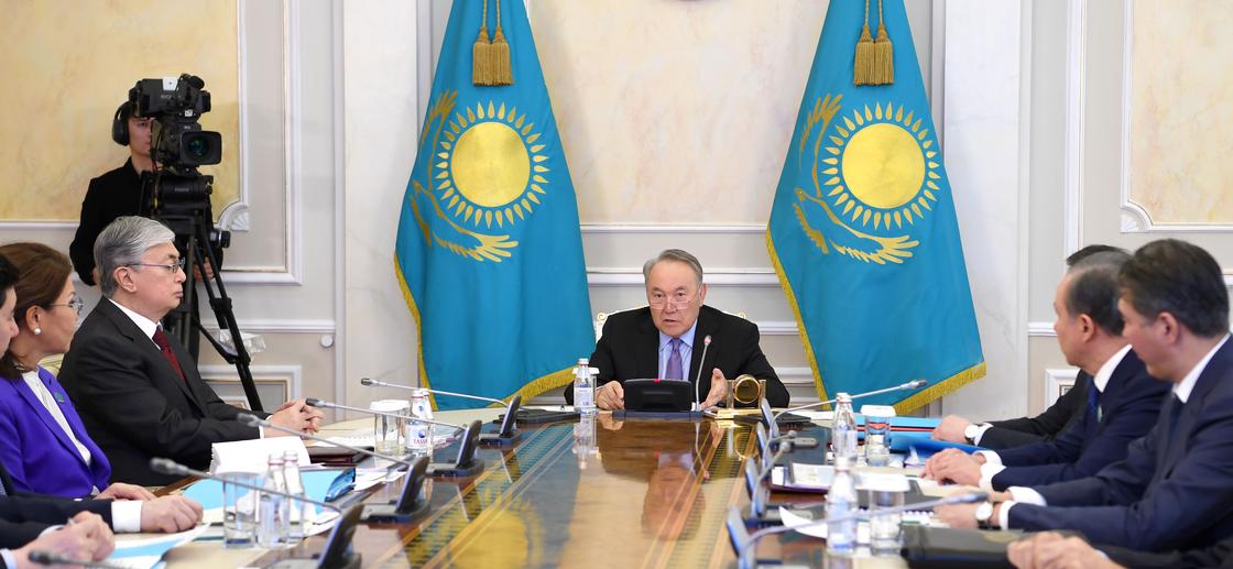 Назарбаев высказался о распространении коронавируса