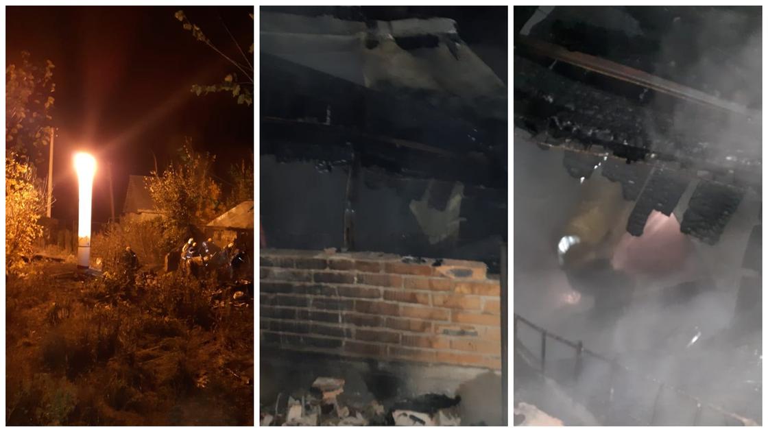 Дача сгорела в Уральске: погибли 3 человека